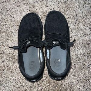 Hey Dude Black Slip-On Shoes